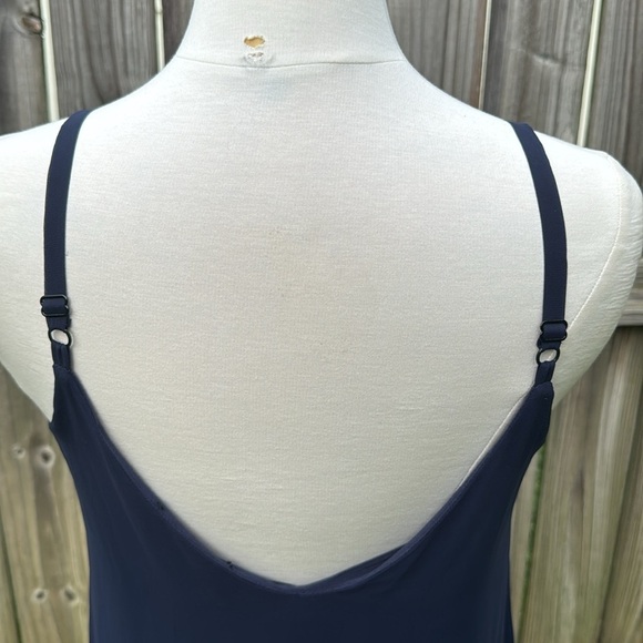 Chico’s navy blue high low dress, size medium - Picture 4 of 4